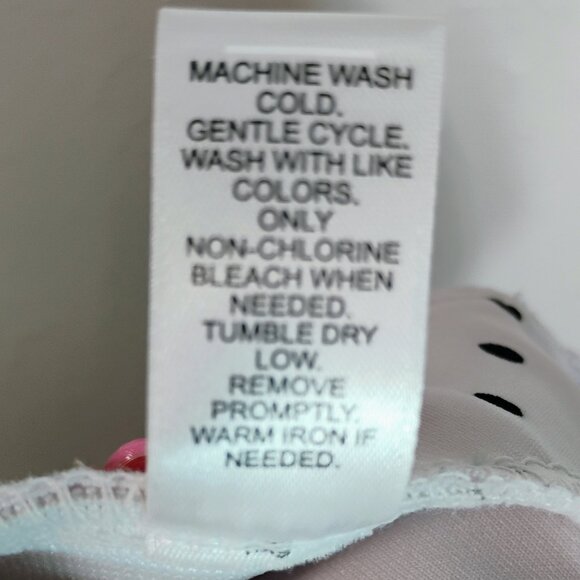 EST. 1946 Stretch Knit Pencil Skirt White Black Polka Dots Size 18/20 - Picture 8 of 8